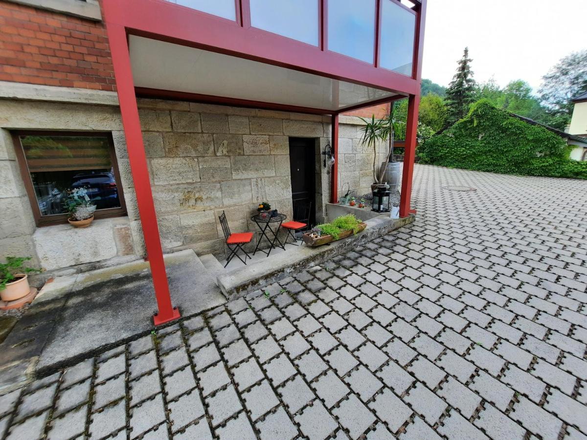 Ferienwohnung Villa Frosch Meiningen Exterior foto